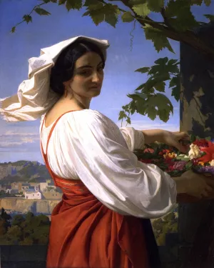 La Chiaruccia by Alexandre Cabanel - Oil Painting Reproduction