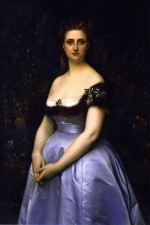 Madame Carette by Alexandre Cabanel - Oil Painting Reproduction