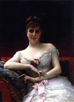 Madame Edouart Herve painting by Alexandre Cabanel