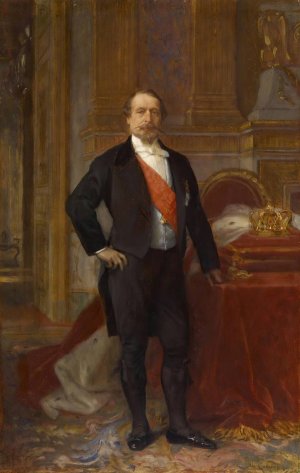 Napoleon III by Alexandre Cabanel Oil Painting