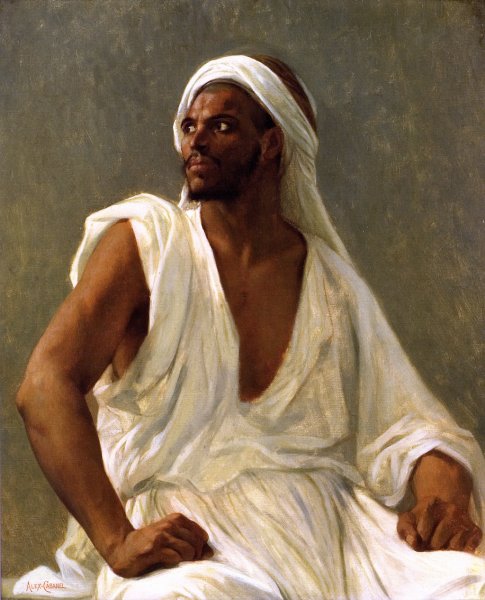 Main Product Photo of Portrait of an Arab Painting by Alexandre Cabanel