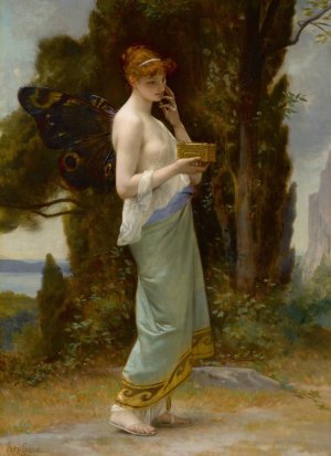 Psyche by Alexandre Cabanel Oil Painting