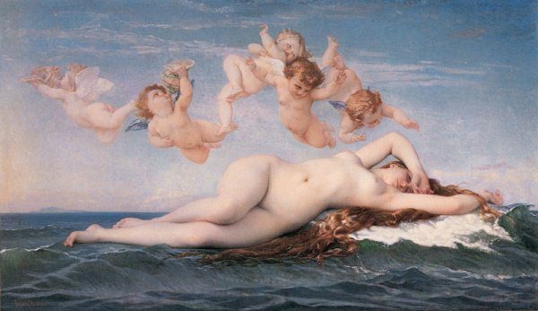 Main Product Photo of The Birth of Venus Painting by Alexandre Cabanel