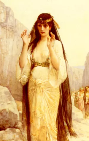 The Daughter of Jephthah by Alexandre Cabanel Oil Painting
