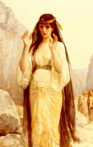 The Daughter of Jephthah Oil painting by Alexandre Cabanel