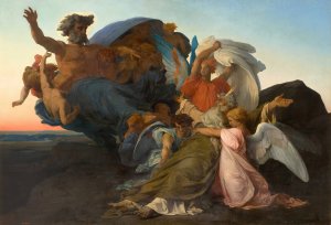 The Death of Moses by Alexandre Cabanel Oil Painting