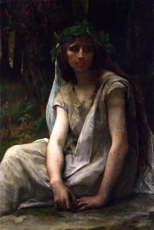 The Druidess Oil painting by Alexandre Cabanel