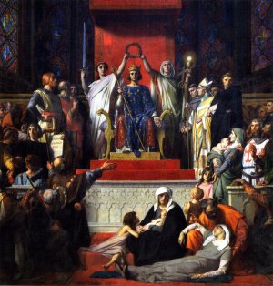 The Glorification of St. Louis by Alexandre Cabanel Oil Painting