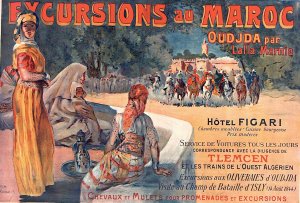 Excursions au Maroc by Alexandre Lunois Oil Painting