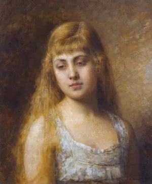 Felia Litvinne Oil painting by Alexei Harlamoff