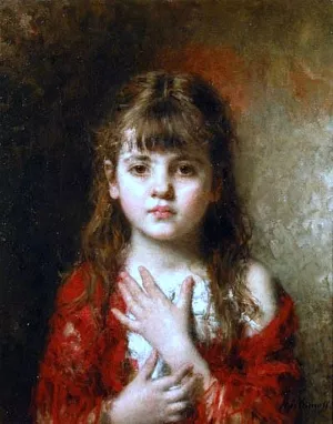 Innocence by Alexei Harlamoff - Oil Painting Reproduction
