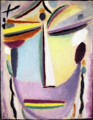 Heros Illuminating by Alexei Jawlensky Oil Painting