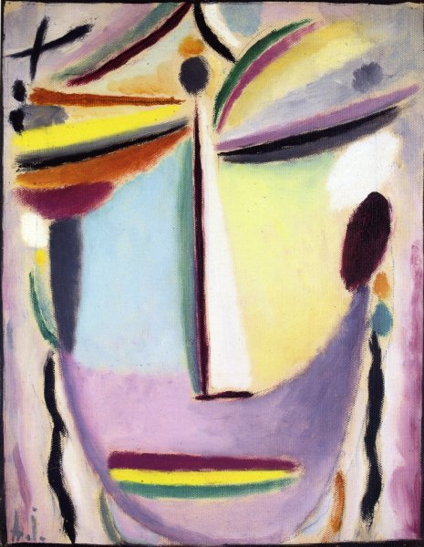 Heros Illuminating by Alexei Jawlensky - Hand-Painted Oil Painting Reproduction
