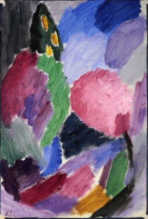 Large Variation: A Blowing Gale Oil painting by Alexei Jawlensky