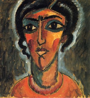 Mosaic Oil painting by Alexei Jawlensky