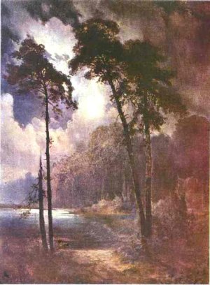Summer Night by Alexei Savrasov Oil Painting