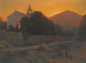 Church In Dubrovnik by Alexei Vasilievich Hanzen Oil Painting