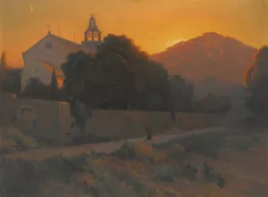 Church In Dubrovnik by Alexei Vasilievich Hanzen Oil Painting
