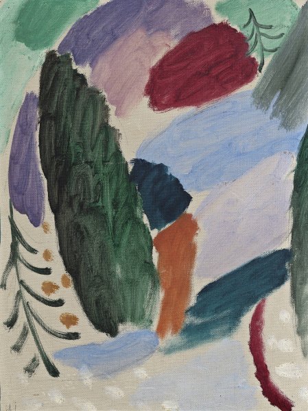 Frosty Day  by Alexej Von Jawlensky - Hand-Painted Oil Painting Reproduction