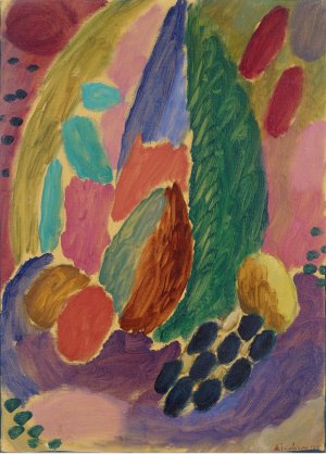 Large Variation by Alexej Von Jawlensky Oil Painting