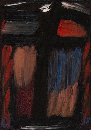 Meditation N. 26 by Alexej Von Jawlensky Oil Painting