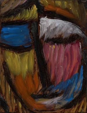 Meditation N. 30 by Alexej Von Jawlensky Oil Painting