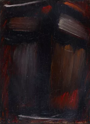 Meditation N. 57 by Alexej Von Jawlensky Oil Painting