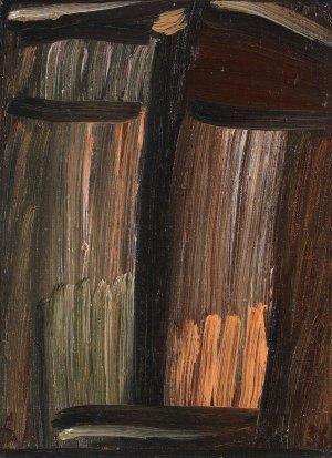 Mittlere Meditation by Alexej Von Jawlensky Oil Painting