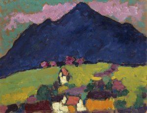 Murnau by Alexej Von Jawlensky Oil Painting