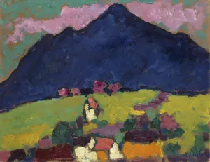 Murnau by Alexej Von Jawlensky Oil Painting