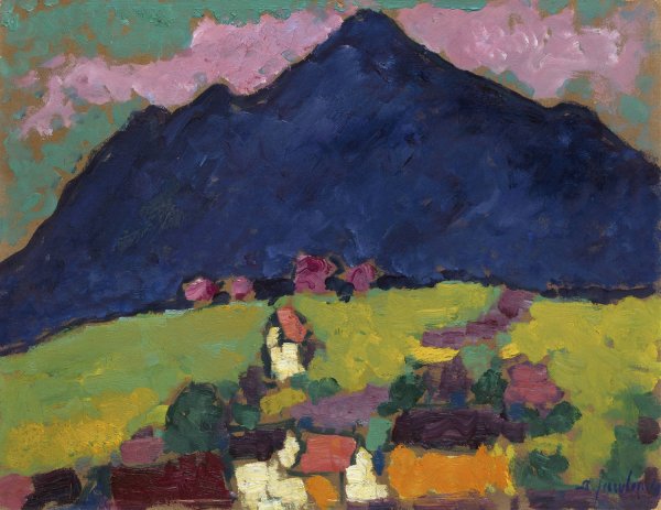 Murnau  by Alexej Von Jawlensky - Hand-Painted Oil Painting Reproduction