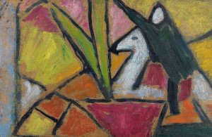Ohne Titel by Alexej Von Jawlensky Oil Painting