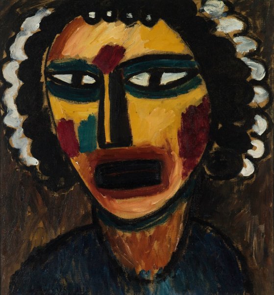Prophet  by Alexej Von Jawlensky - Hand-Painted Oil Painting Reproduction