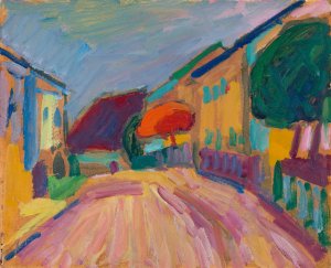 Sketch from Murnau by Alexej Von Jawlensky Oil Painting