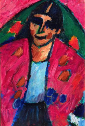 Spanier by Alexej Von Jawlensky Oil Painting