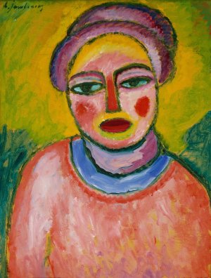 Spring by Alexej Von Jawlensky Oil Painting