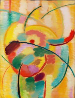 Stillleben by Alexej Von Jawlensky Oil Painting