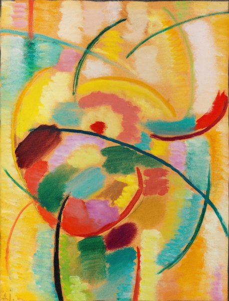 Stillleben  by Alexej Von Jawlensky - Hand-Painted Oil Painting Reproduction