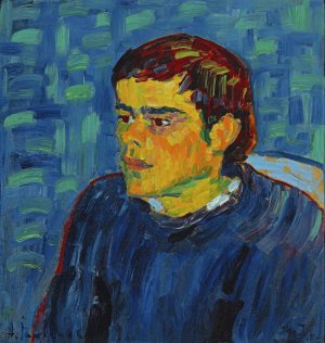 The hunchback by Alexej Von Jawlensky Oil Painting