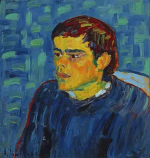 The hunchback by Alexej Von Jawlensky Oil Painting