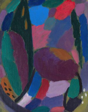 Variation by Alexej Von Jawlensky Oil Painting