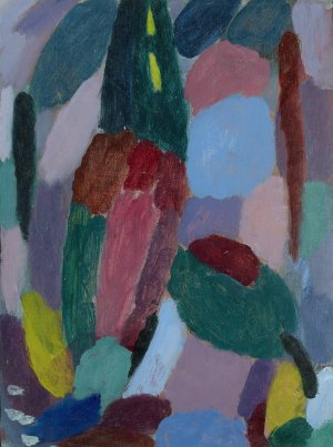 Variation, Twilight by Alexej Von Jawlensky Oil Painting