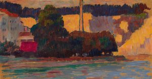 Wasserburg by Alexej Von Jawlensky Oil Painting