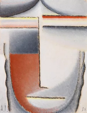 Winterstimmung Oil painting by Alexej Von Jawlensky