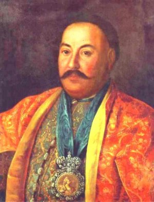 Portrait of F. Krasnoschiokov Oil painting by Alexey Petrovich Antropov
