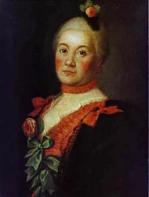 Portrait of Princess T. A. Trubetzkaya Oil painting by Alexey Petrovich Antropov