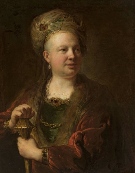Main Product Photo of Portrait of a man in an Eastern costume  Painting by Alexis Grimou