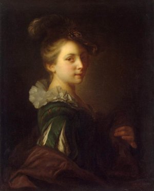 Young Woman in Theatrical Costume