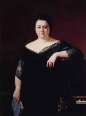 Marietta Alboni, comtesse Pepoli Oil painting by Alexis-Joseph Perignon