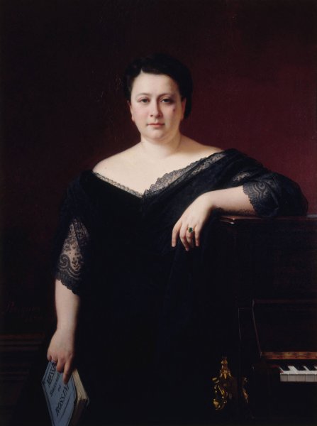 Marietta Alboni, comtesse Pepoli  by Alexis-Joseph Perignon - Hand-Painted Oil Painting Reproduction